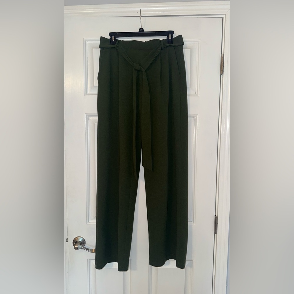 Moa Moa Dark Green Women's Trousers